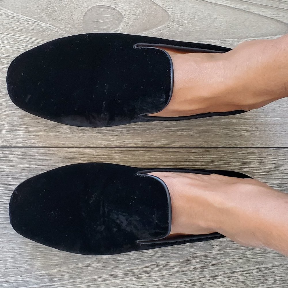 Gravitypope Velvet Black Loafers size 38
